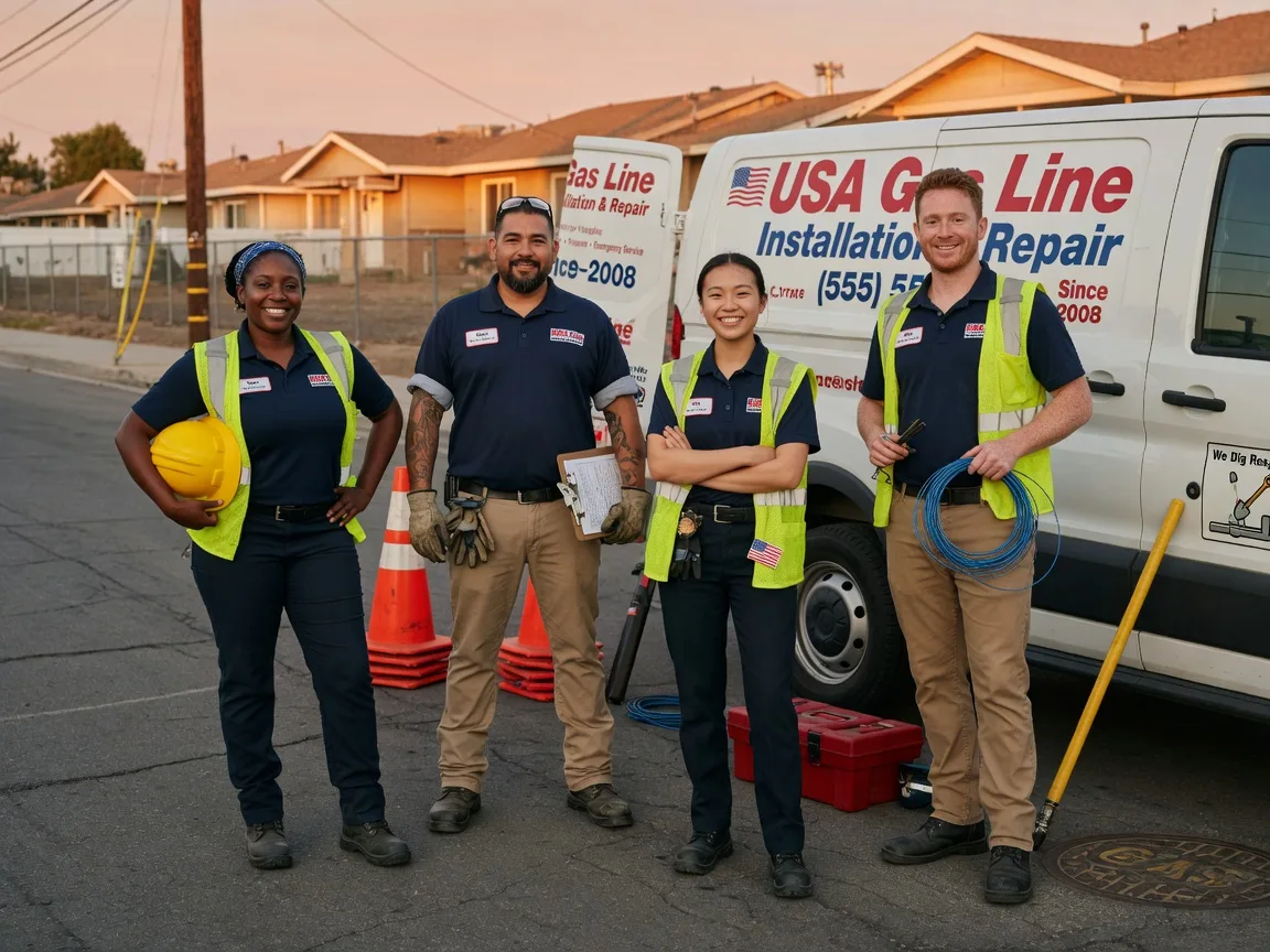 Gas Line Installation company in Lehman, PA